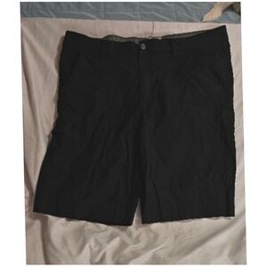 Weatherproof‎ mens Black Cargo Shorts Waist 40. GUC